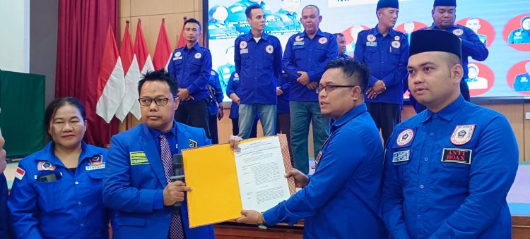 Hadiri Pelantikan DPC PPDI Dumai, Ketum Sebut Organisasi ini Perjuangkan Hak Kemerdekaan Pers