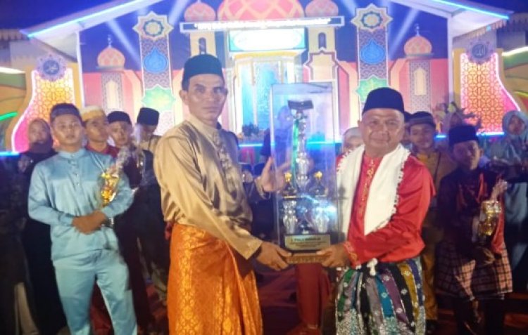 MTQ ke-XI Tingkat Kecamatan Kuala Kampar, Kelurahan Teluk Mendapat Piala Juara Umum