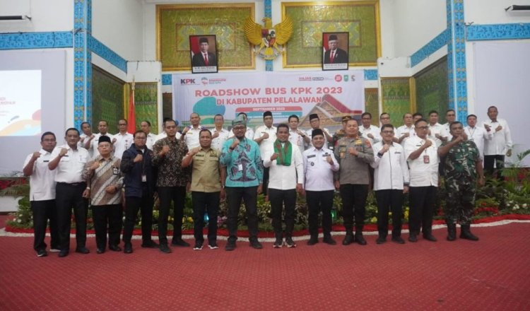 Roadshow KPK 2023, Bupati Pelalawan Mengajak ASN Anti Korupsi