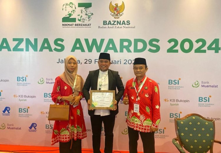 Bupati Pelalawan Berhasil Raih Penghargaan BAZNAS Award 2024
