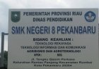 SMKN 8 Pekanbaru Diduga Ada Pungli Libatkan Pihak Disdik Provinsi