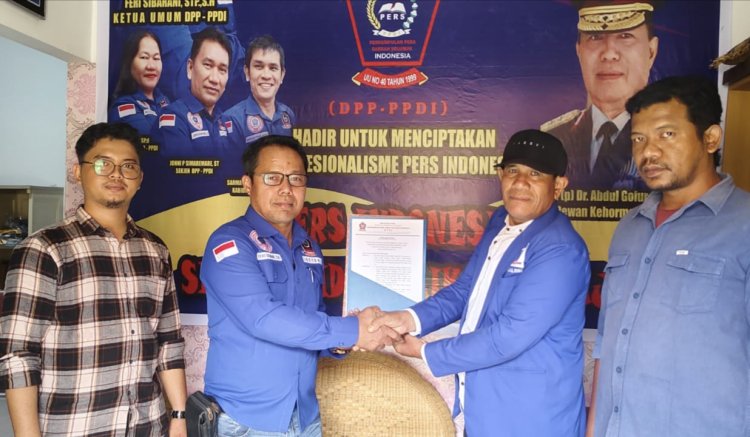 Organisasi Pers, PPDI Hadir di Kabupaten Rohul, Sabar Sitanggang Komandoi DPC-PPDI Rohul