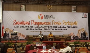 Bawaslu Riau Sosialisasikan Pengawasan Partisipatif untuk Cegah Pelanggaran Pilkada 2024