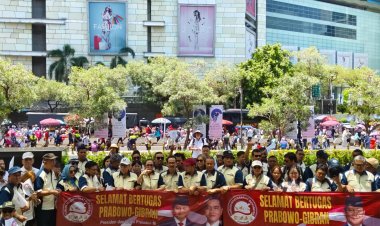 Pasca Pelantikan Presiden Prabowo, Ketum Formas Dan Ratusan Anggota Turut Bergembira