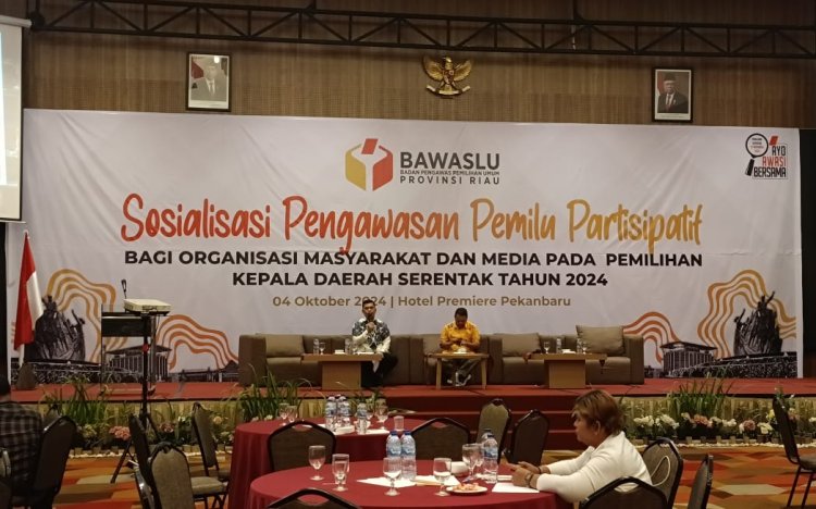 Bawaslu Riau Sosialisasikan Pengawasan Partisipatif untuk Cegah Pelanggaran Pilkada 2024
