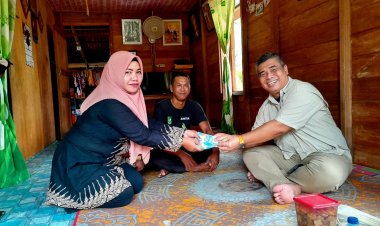 Anggota DPRD Bengkalis Haji Rafee Konsisten Salurkan Gaji Pribadi untuk Bantu UMKM di Daerah Pemilihannya